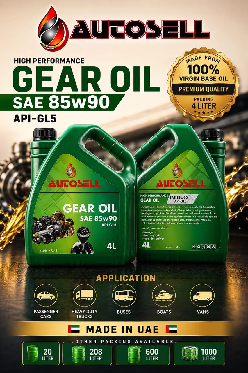 GEAR OIL85W90-4L